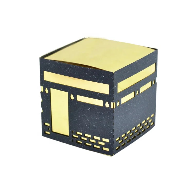 Hajj Mubarak Laser Cut Muslim Prayer Ramadan Kaaba Gift Box