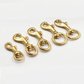 Low Price Spring Swivel Hooks Lobster Clasp for Bag Hardware Accessory Brass Eye Snap Trigger Hooks Solid Brass Snap Hook