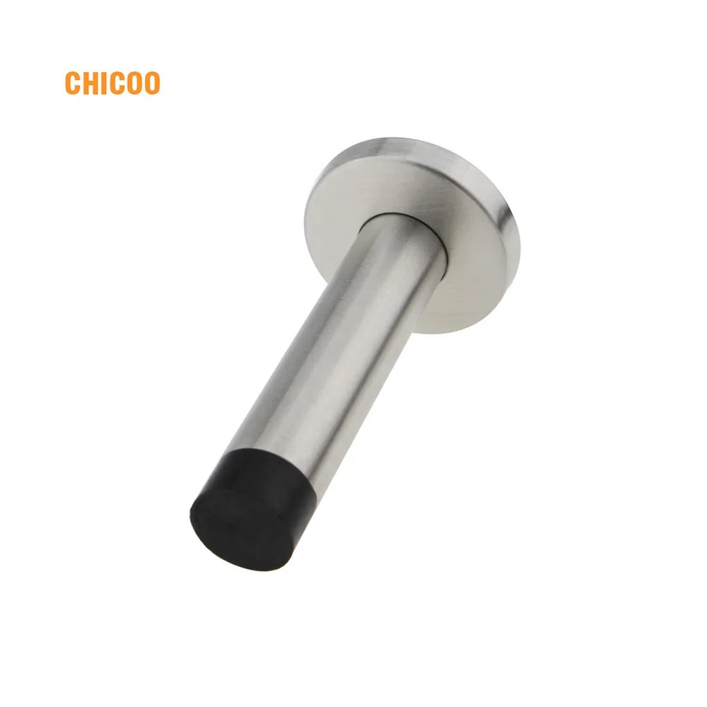 304 Stainless Steel Wall Mounted Door Stop Door Stopper Decorative Doorstops
