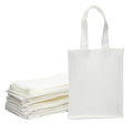 Qualisub Personalized A4 Size Non Woven Tote Bag Sublimation Non Woven Tote Bag Blanks Perfect No Woven Shopping Tote Bags