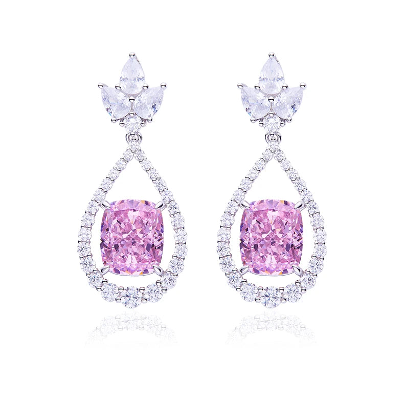 SGARIT 2022 Large Fashion Jewellery Silver 925 Gold Plated 12.7Ct Earrings Jewelry for Women
