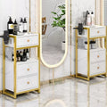 Cart Frame New Style Modern Hair Layer With Dryer Holders Metal Beauty Salon Trolley for Sale