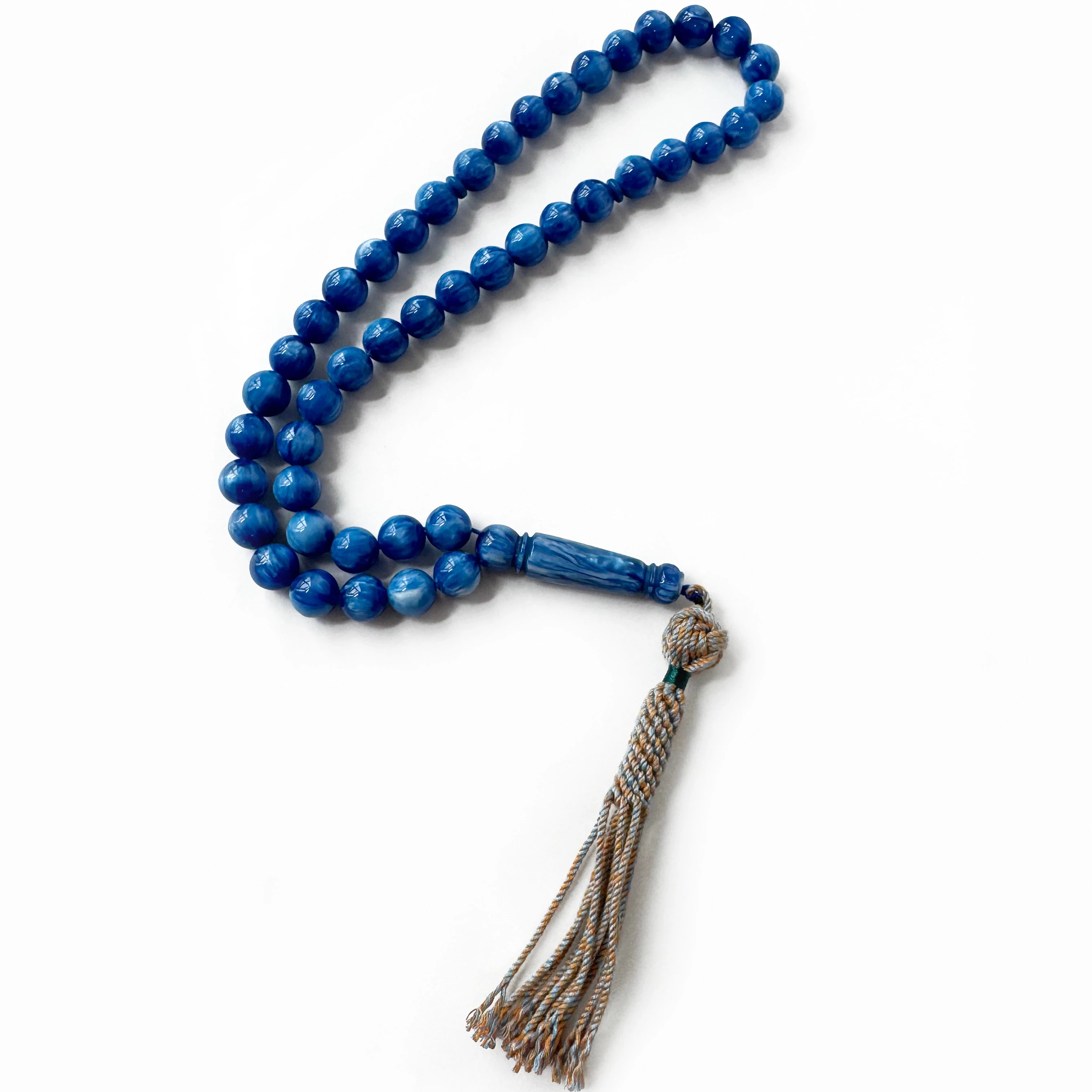 Muslim Prayer Beads 10mm 45pcs Handmade Tassel Islamic Prayer Beads Muslim Swimsuit Bracelet Misbaha Tasbih Rosary