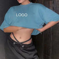 2025 New Arrivals Summer Clothing Baggy T-shirt for Women Custom Logo Short Sleeve Oversized Women's T-shirts