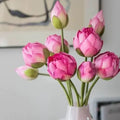 Simulated Flowers and Leaf Arrangement Living Room Decorative Fish for Tank Model Artificial Flowers