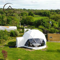 2024 Glamping Tent 6M 7M 8M Winter Igloo Geodesic Dome Home With Interior Design
