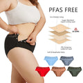 Shanhao OEM Adjustable Waistband Leakproof Panties PFAS-free Menstrual Incontinence Underwear Bio Based Period Panties