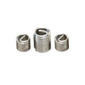 Threaded Wood Metal Coil Spring Thread Insert 304 Stainless Steel Metric Thread Repair Fasteners Heavy Industry Use Threaded