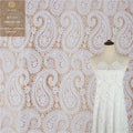 High Quality Milk Silk Embroidered Guipure Lace Fabric Traditional African Lace for Garments and Decorations Wholesale