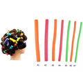 Flexi 10pcs Sponge Cold Hair Curling Rods Scalp Massage Brush DIY Rollers Styling Tools 3 Colors Home Use OEM Support Wholesale