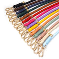 Followers for Tiktok Fashion Trends Personalized Pet Rope Leash Colorful Polyester Pet Leash Hook Long Leash for Dog Training