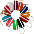 Metal Aluminium Alloy Crafts Luggage Tags Travel Labels Set With Plating Technique Suitcase Tags