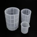 100/350ML 750ml Clear Silicone Graduated Measuring Cup for DIY Jewelry Making Measure Tools Crafts Epoxy Resin Molds Accessories