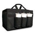 Oxford Cloth Food Delivery Bag for Motorbike Folding Aluminum Foil Induction Heated Pizza Delivery Bags