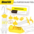 Customized Bike Repair Tool Hot Sale Professional Bicycle Hydraulic Disc Brake Oil Bleed Repair Tool Kit Plastic Durable Yellow