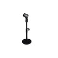 Portable Mini Desktop Metal Microphone Stand Disk Black Rayyu RX-112 Eco-Friendly Durable Design for Meeting Use Customizable