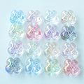 Cross Clover DIY Accessory Material Light UV Transparent Dazzling Beading Cream Glue Acrylic Beads Lucite for Jewelry Making