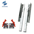 Sales Classic Bottom Mount Undermount Soft Closing Drawer Rail Telescopic Slide With Clip China Factory