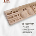 Zeyisy Private Label New Design Beech Wood Low MOQ Adult Finger Training Hangboard for Rock Climbing Home Playhouse MegaBDM