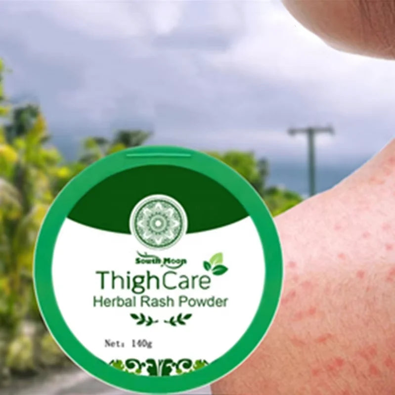 OEM South Moon Thigh Arm Back Shoulder Neck Care Herbal Rash Powder Skin Moisturizing Soothing Itching Relieving Powder