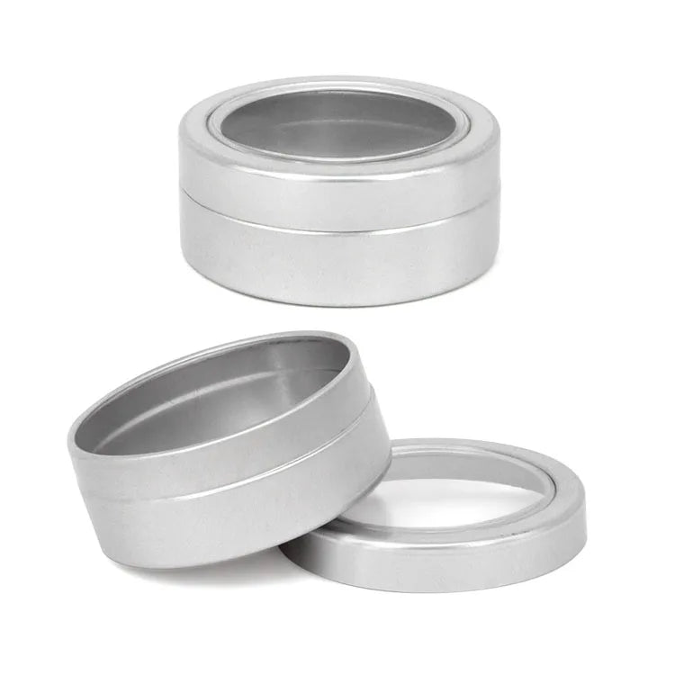 Mini Tea Tin Canister Manufacturer Colorful Printing Metal Tins Empty Tin Can Jars Aluminum Metal Packaging