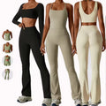 Training Yoga 2 PCS Yoga Set Activewear for Women Short Sleeve Leggings Fitness Gym Clothing Breathable High Elastic Sportswear