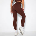 OEM Custom Wholesale Women's High Waist Seamless Yoga Clothing and Shark Workout Leggings Fitness Gym Active Wear