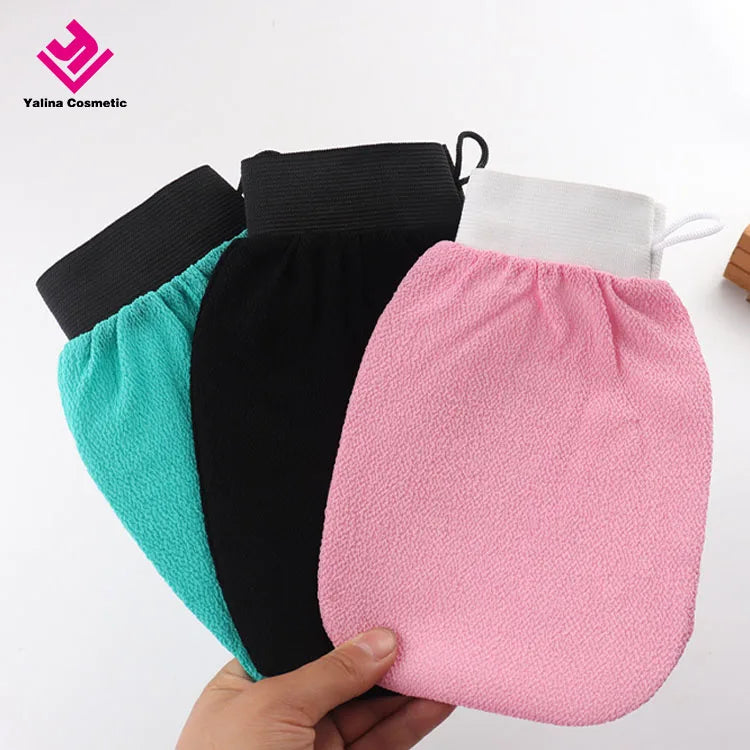 Bath Supplies Shower Accessories Microdermal Exfoliating Mitt Cleaning Bath Mitten Products for Women