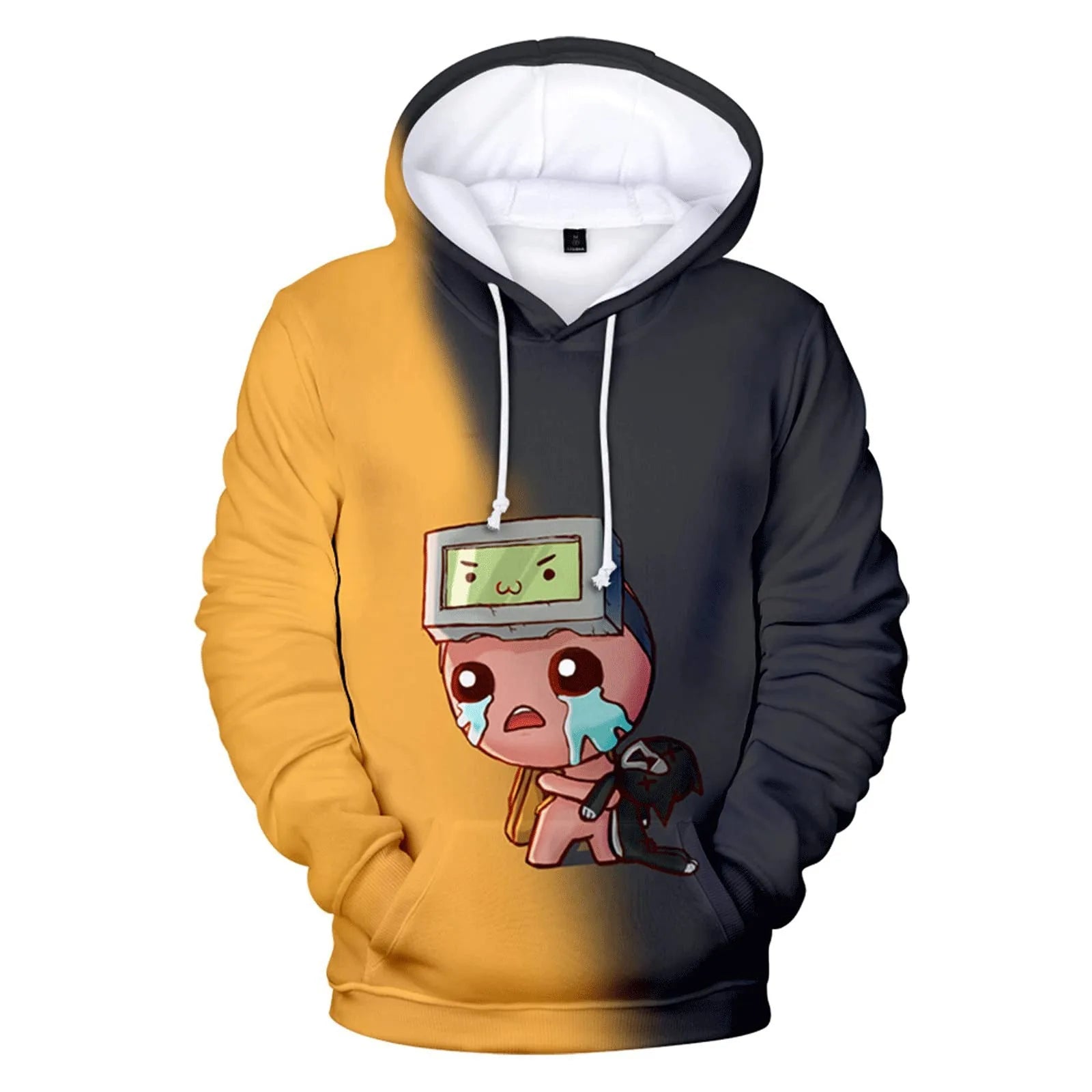 Evertop Custom Men's Solid Hoodies Designer Top Streetwear Breathable OEM/ODM Anime Sweatshirts for Winter Season
