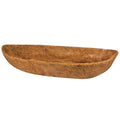 1PCS Half Moon Shape Coconuts Fiber Planter12-inch Trough Coco LinersNatural Coconut Coir Planter for Flower Pots
