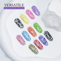 Vinimay Magical Nail Lace Gel Glue Auto-rendering Grid Liner Gel Nail Art Abstract Lace Base Gel With Lace Top Coat for Design