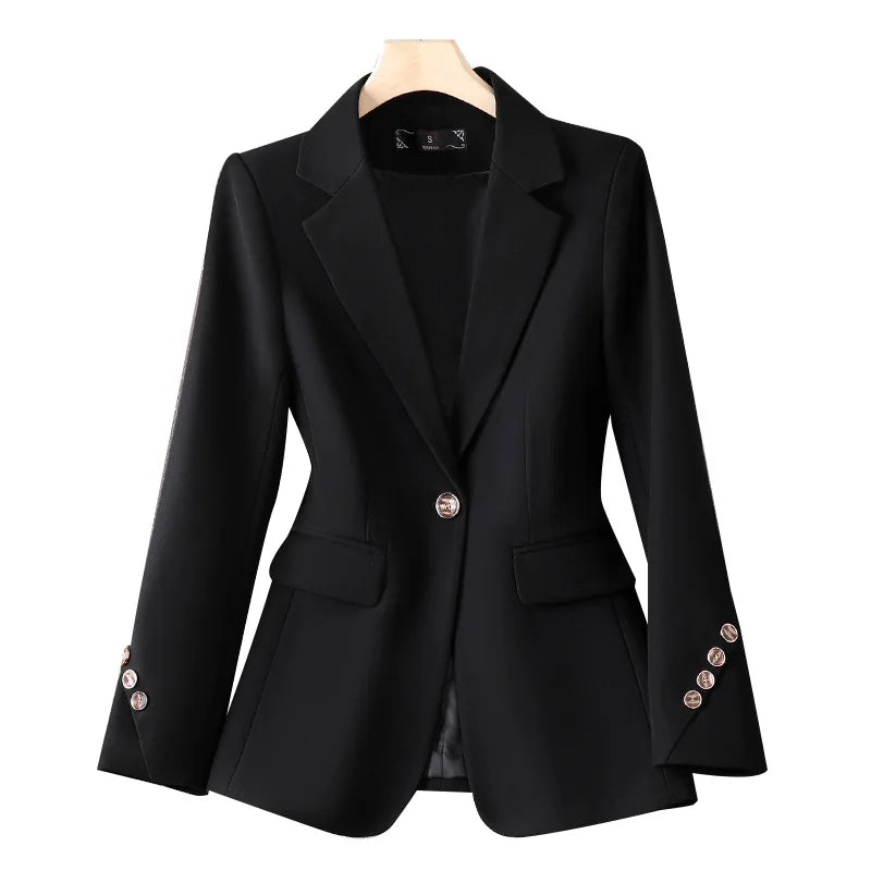 S-4XL Suit Coat Women's New Spring and Autumn Season Sense Top Popular Small Suit