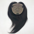 Hand Tied 15x17 CM Breathable Lace Base Hair Patch Virgin Human Hair Topper Toupee