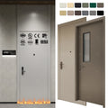 European CE Listed 30 60 Minutes Fire Rated Door Hotel Apartment Patient Room Fire Door Ei30 Fire Rating Door with Glass