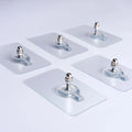 Transparent Traceless Self Adhesive PVC Square Wall Nails for Living Room Jewelry and Photo Mural Hanging