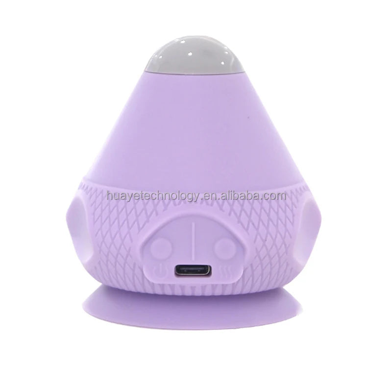 Huaye Huaye-DD001 Factory Wholesale Fitness Sports Yoga Muscle Relax Massage Ball Adsorption Vibrate Heat Compress 5 Colors