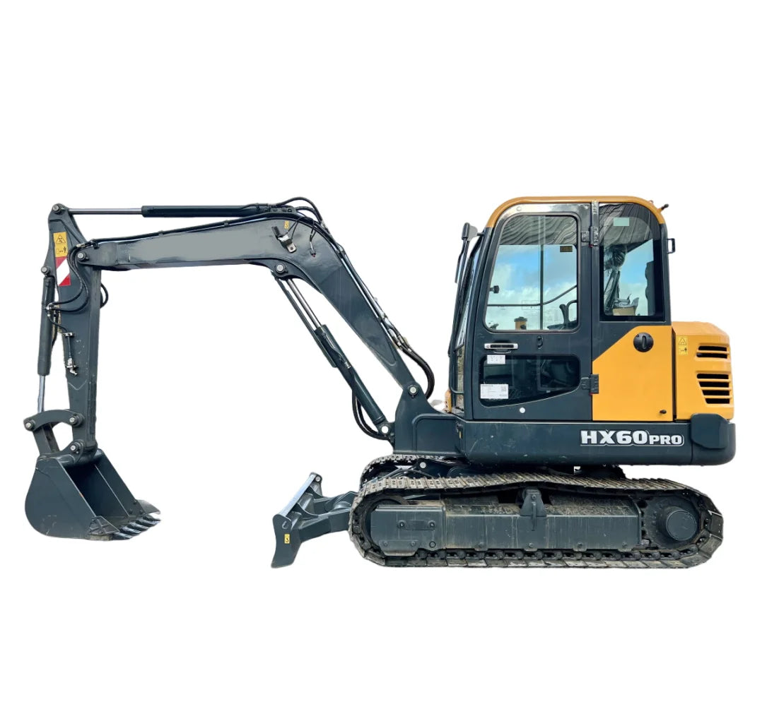 Brand New Small Crawler Excavator with 0.21m3 Bucket HX60PRO 6 Ton 1 Year Warranty High Load Moment