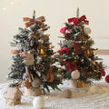 Christmas Tree Mini Table Top with Lights Christmas Decorations Home