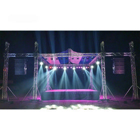 Support Event Stage Platform System With Roof Truss for Concert Led Video Wall Ground Support Stand Truss Aluminum