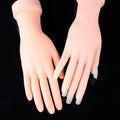 Bending Flexible Nail Art Training Plastic Practice Hand False Artificial Hands
