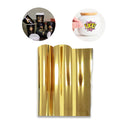 UV DTF Hot Stamping Foil HTV Heat Transfer Film PVC Adhesive Lettering Vinyl Film for Decoration Sticker