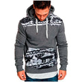 Muranba Clearance Men Coat Jacket Winter Slim Warm Hoodie Outwear