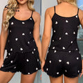 SFY-y1193 Best-Selling Sexy Halter Vest Shorts Pajamas Two-Piece Casual Comfortable Bedroom Clothes Pyjamas Women Sleepwear