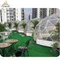 Transparent PVC Steel Pipe Geodesic Dome Tent clear Dome Igloo Garden Igloo Tent for Sale