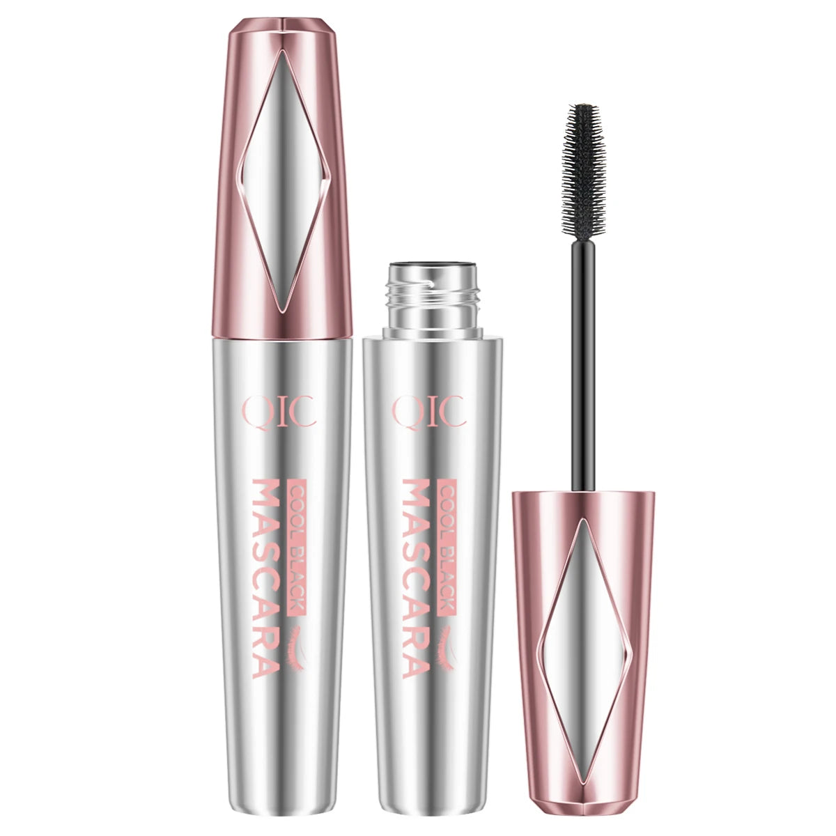 Private Label Customisable  3D Eyelash Mascara Extreme Volumising Waterproof and Colorless Long Lasting Mascara