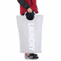 Oxford Dirty Clothes Basket Hamper Fabric Laundry Bag Foldable Dirty Clothes Storage Bag