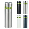 Sustainable 450ml Double Wall Stainless Steel Insulated Vacuum Tea Cup Digital Temperature Display for Office Use