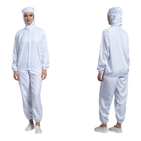 H-1106 80% Polyester+20% Cotton Safety Clothing Pet Food Processing Uniforms Work Clothes for the Food Processing Industry