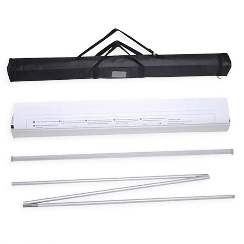Good Selling KUNMAO Rollup Display Customized Aluminum Alloy Retractable Light Weight Fast Setup Digital Cost