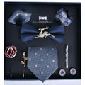 Men's New Business Executive Formal Dress Groom Tie Gift Box Joyful Wedding Tie  Gift Box
